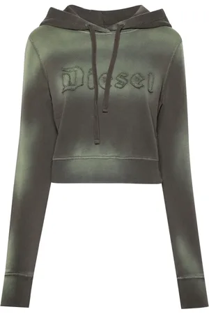 Diesel Slimmy cotton cropped hoodie
