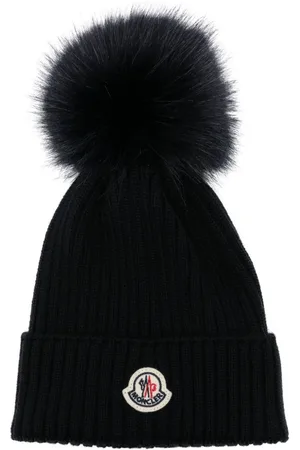 Moncler Pompom ribbed beanie