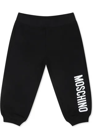 Moschino Logo-print cotton track pants