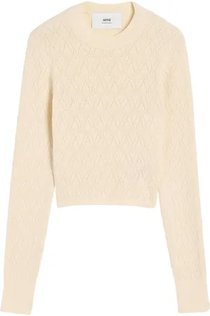 Ami Ami de Coeur cotton-blend top