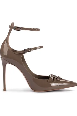 LE SILLA Morgana 120mm patent-leather pumps