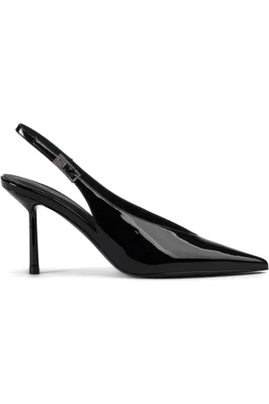 LE SILLA Clivage leather pumps