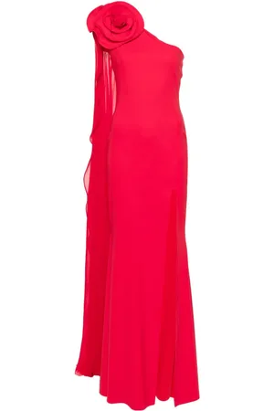 Ana Radu Floral-appliqué dress