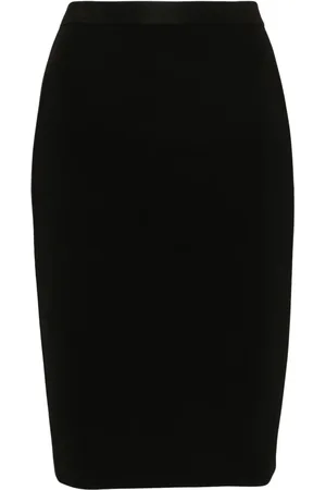 Saint Laurent Knitted pencil skirt