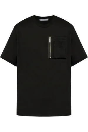 Helmut Lang Zip pocket cotton T-shirt
