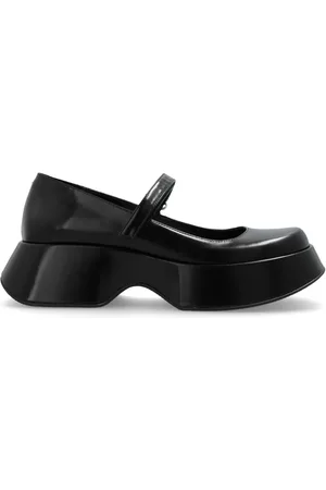 vic matiè Touch strap Mary Jane leather shoes