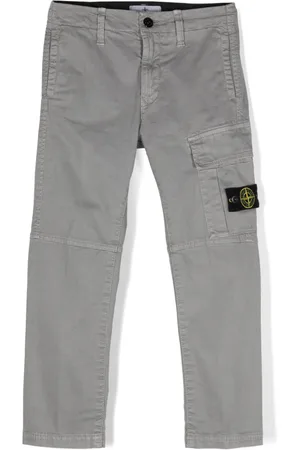 Stone Island Compass-badge tapered trousers