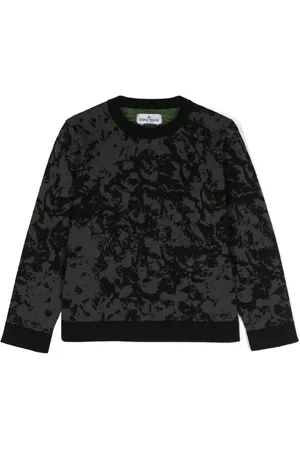 Stone Island Compass-motif patterned jumper
