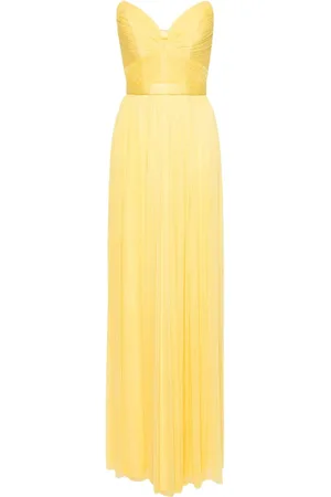 Cristallini Pandora pleated silk dress