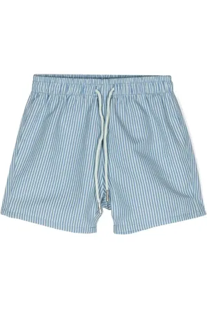 KNOT Bodhie striped swim shorts