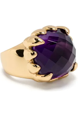 Stolen Girlfriends Club Claw amethyst-gemstone ring