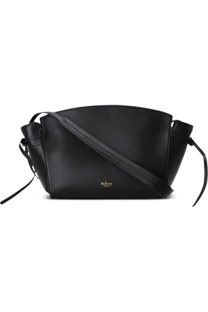 MULBERRY Micro Clovelly logo-stamp cross body bag