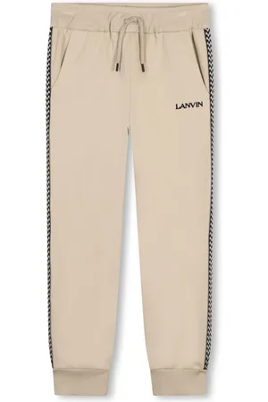 Lanvin Striped-edge track pants