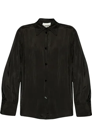 Ganni Plain long-sleeve shirt