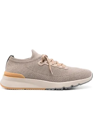 Brunello Cucinelli Knitted-upper sneakers