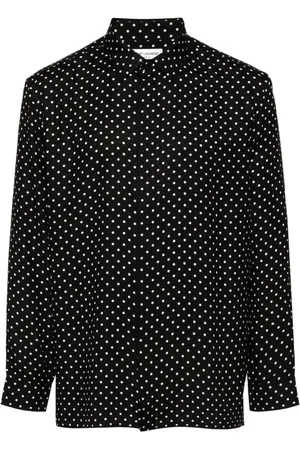 Saint Laurent Polka-dot silk shirt