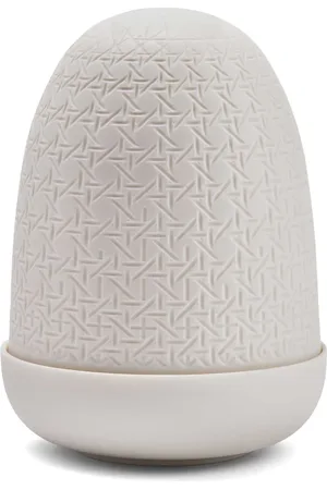 LLADRÒ Engraved porcelain table lamp