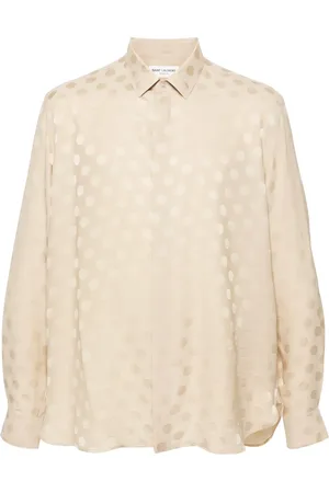 Saint Laurent Polka-dot silk shirt