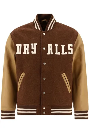 HUMAN MADE Embroidered-logo wool jacket