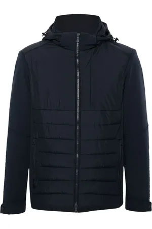 Paul & Shark Hooded quilted jacket