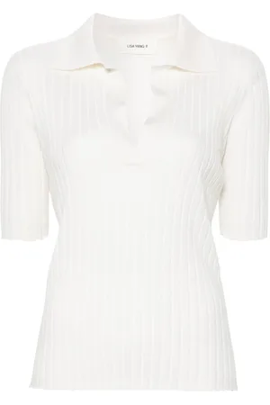 Lisa Yang Freda ribbed polo shirt