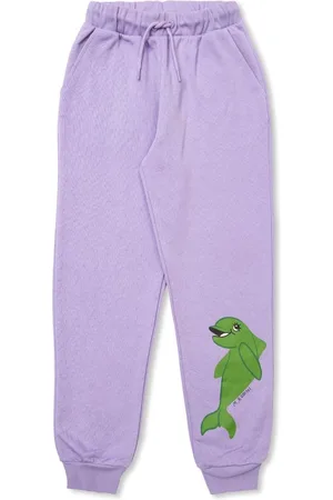 Mini Rodini Dolphin print joggers