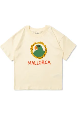 Mini Rodini Mallorca parrot print t-shirt