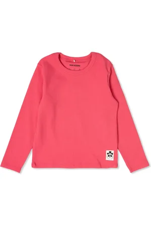 Mini Rodini Logo patch ribbed jumper