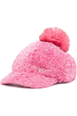 MONNALISA Pompom-detail hat