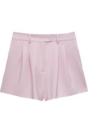 Msgm High-rise pleated shorts