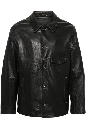 GIORGIO BRATO Leather shirt jacket