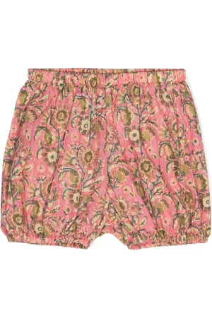 BONTON Floral-print mid-rise bloomers