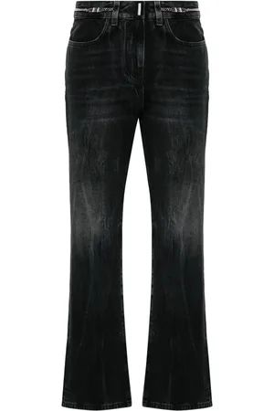 Givenchy Logo-plaque bootcut jeans