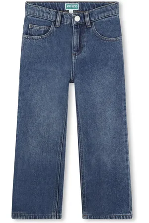 Kenzo Logo-appliqué jeans
