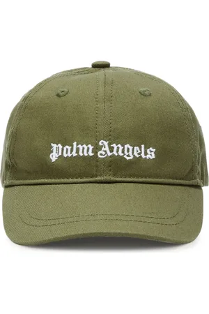 Palm Angels Logo-embroidered cotton baseball cap