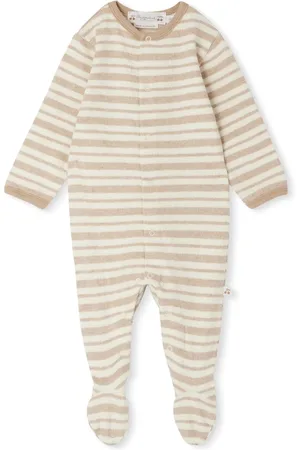 BONPOINT Golfo striped pajamas