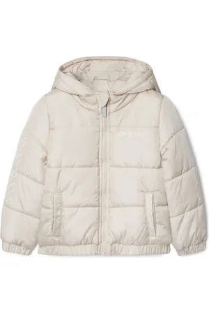 OFF-WHITE Bookish Diag quilted puffer jacket