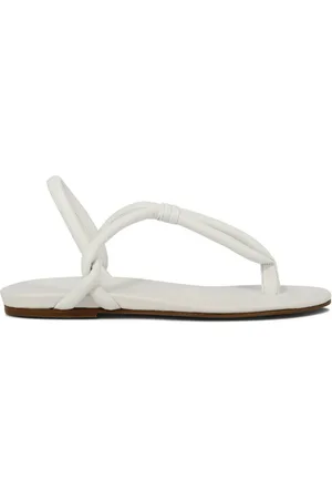 ROBERTO DEL CARLO Knotted strap leather sandals