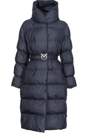 Pinko Quilted hooded coat