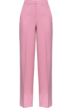 Pinko Pergamino pressed-crease trousers