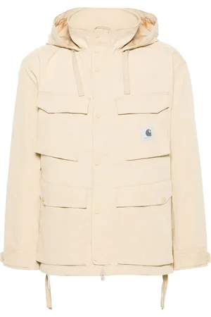 Carhartt Balto logo-patch hooded jacket