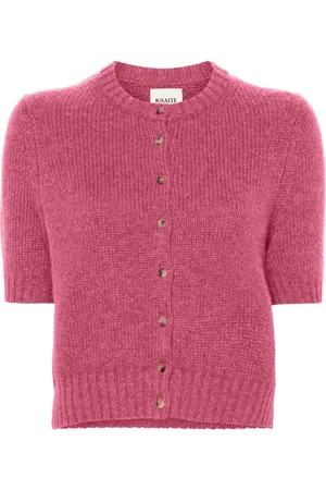 Khaite The Nora short-sleeve cardigan