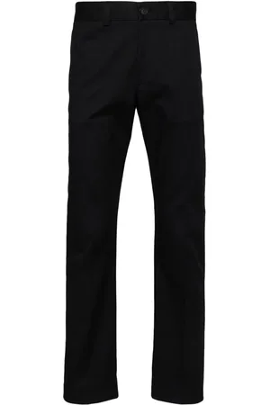Sandro Mid-rise straight-leg chinos