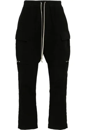 Rick Owens Twill-weave cargo pants
