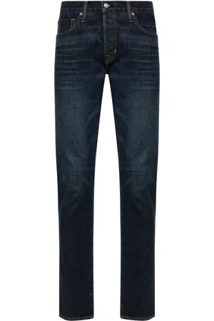 Tom Ford Slim-cut washed jeans