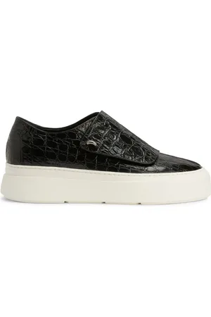 Giuseppe Zanotti Mike crocodile-embossed sneakers