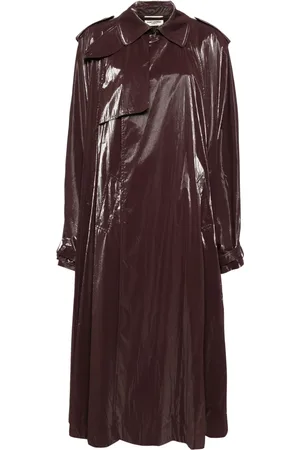 Saint Laurent Flared trench coat