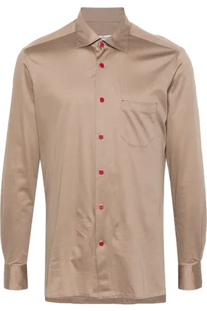 Kiton Logo-buttons jersey shirt