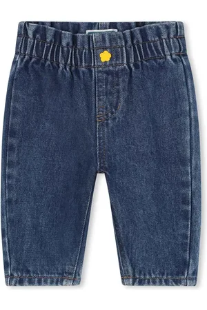 Kenzo Logo-appliqué slim-fit jeans