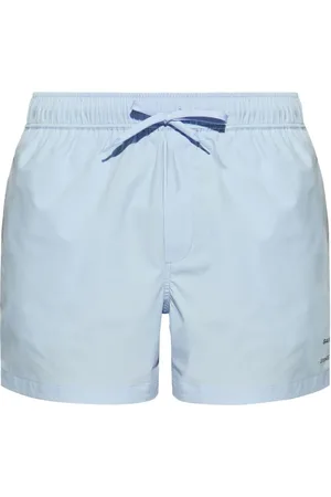 Samsøe Samsøe Moses logo-print swim shorts